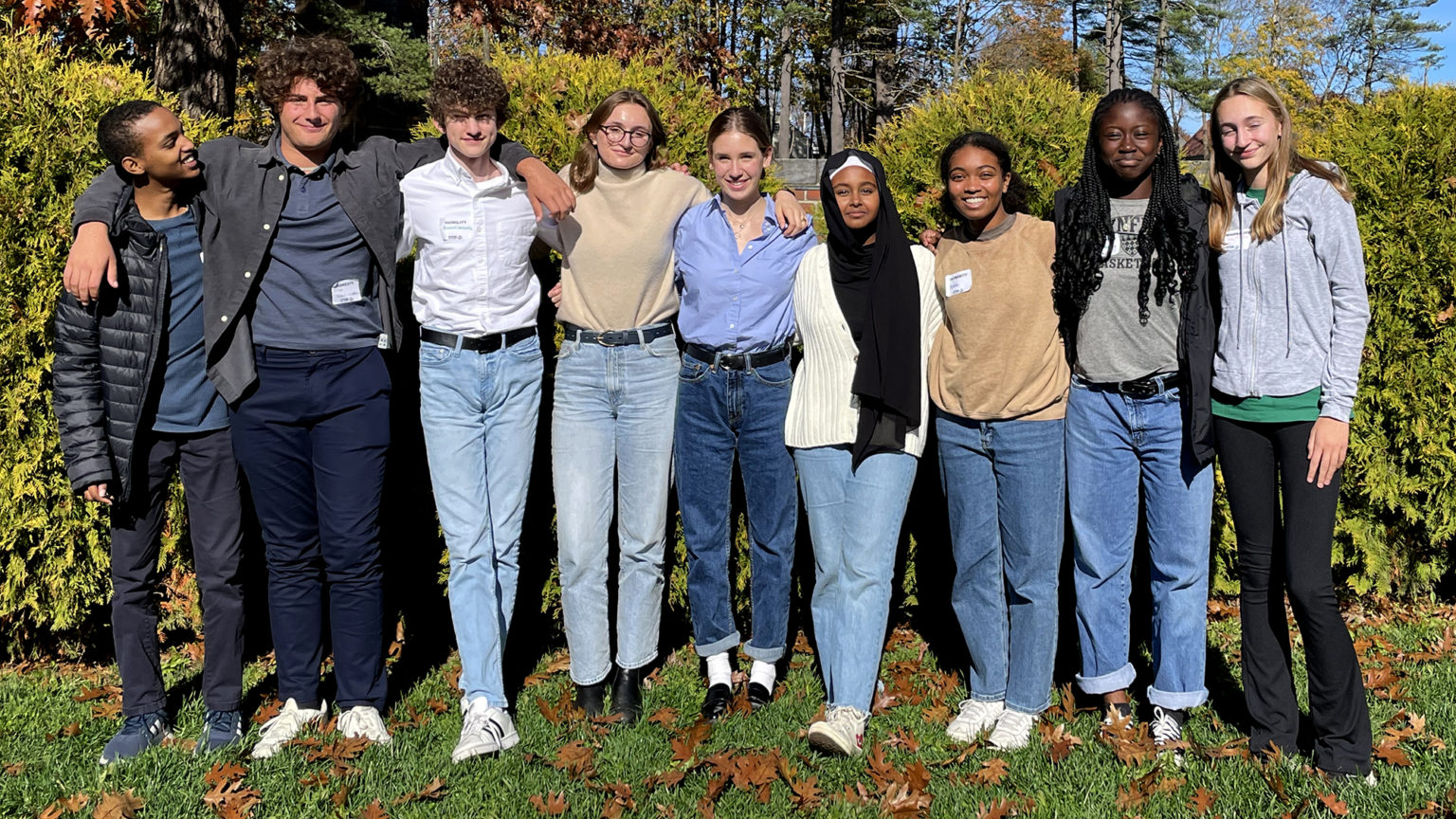 Waynflete students attend Maine Youth Leadership Day Waynflete